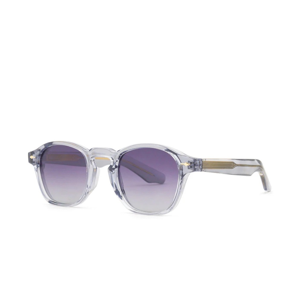 RYAN SIMKHAI POLARIZED KYLIE | TRANSPARENT GREY | GOLD ACCENT | GRADIENT LENS